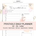 Daily planner 2026, To Do List, Habit tracker