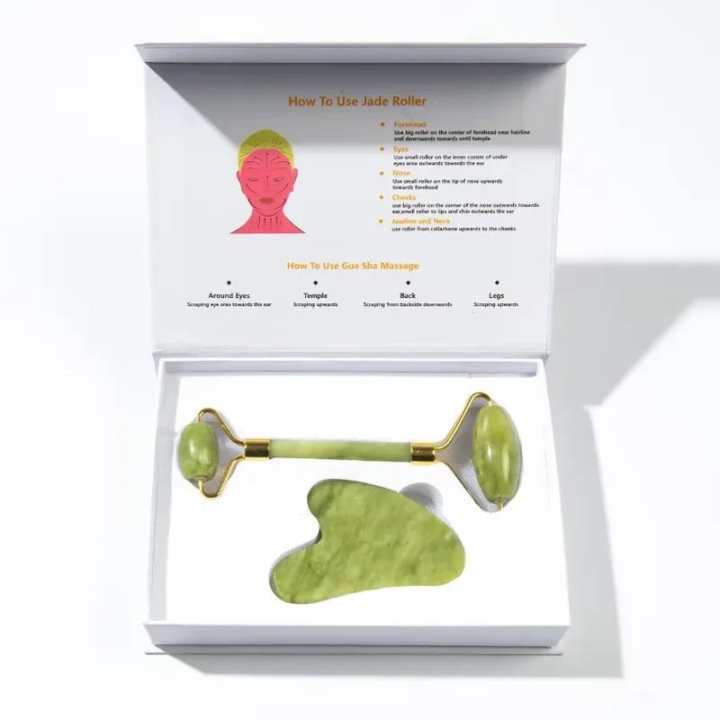 Jade Gua Sha Set