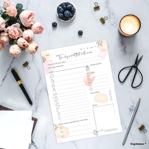 Daily planner 2026, To Do List, Habit tracker