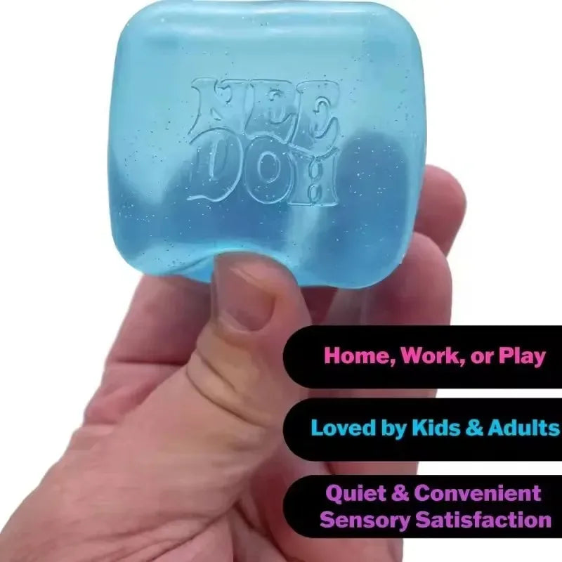 NeeDoh Atomic Stress Ball — Squishy Sensory Fidget Toy