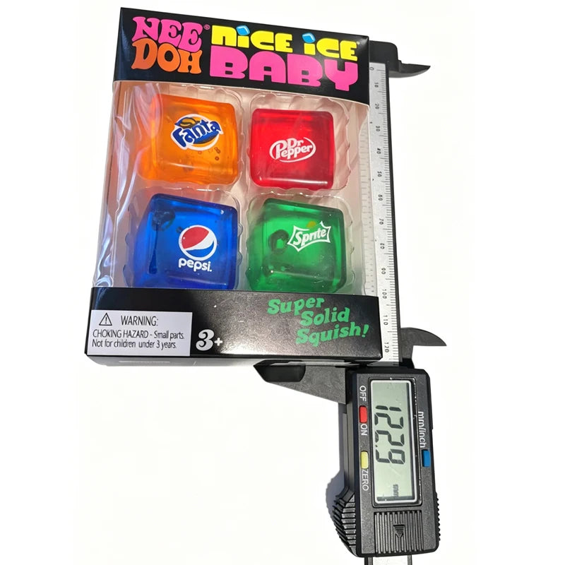 New Set /Squishy Needoh /Nice Cube Schylling /Sensory Stress Reliever Fidget Tool Toy Anxiety Focus Sensory Cube Adults Kid Gift