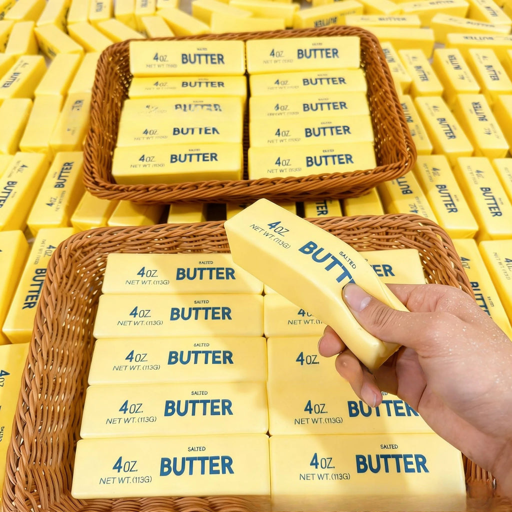 Butter Stick Squishy — Slow-Rise Stress Relief Fidget Toy