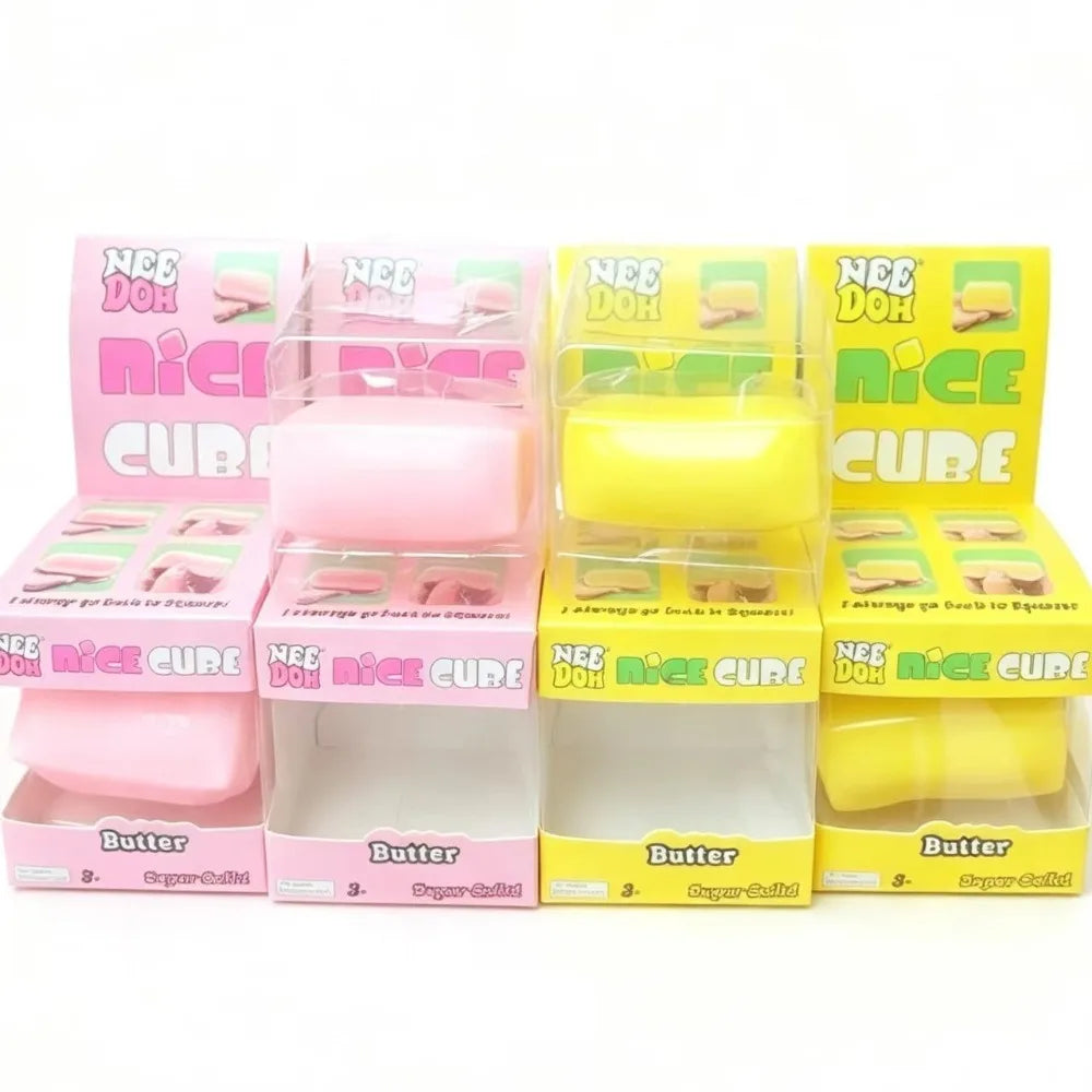2026 Hot Selling NeeDoh Butter Stick Squishy Toy Slow Rebound Soft Squeeze Fidget Toy Desktop Decompression Ornament for Adults