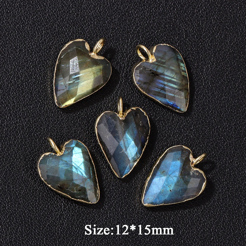 Heart Stone Charm