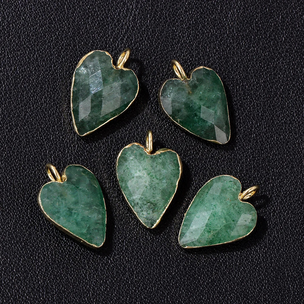 Heart Stone Charm