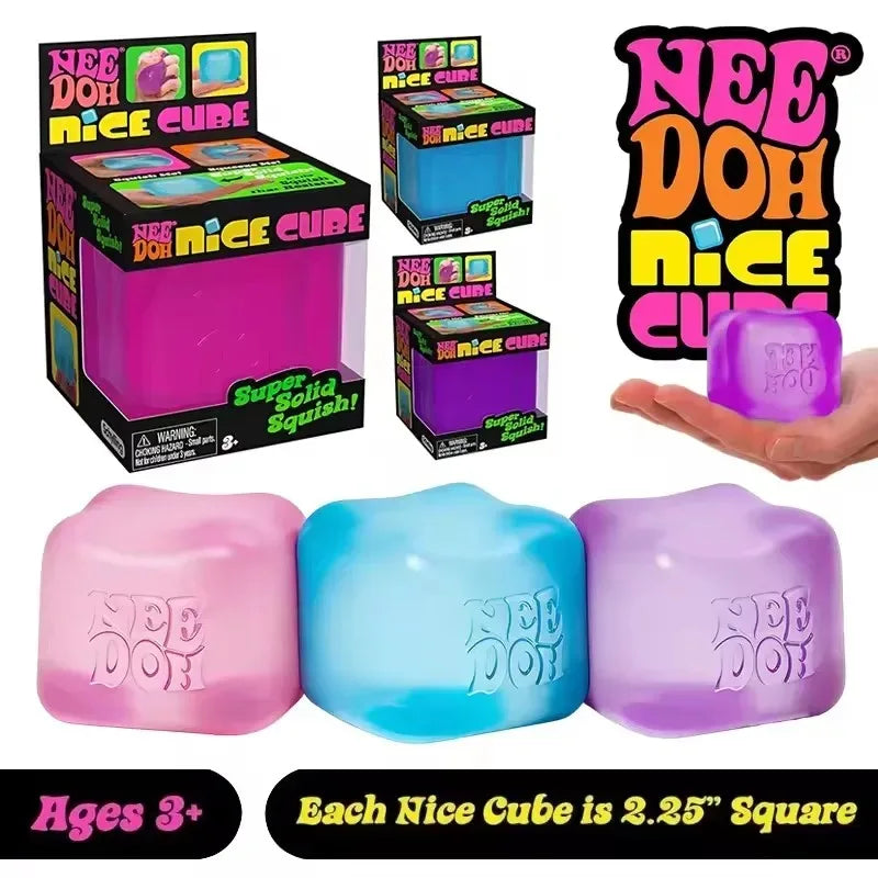 NeeDoh Atomic Stress Ball — Squishy Sensory Fidget Toy