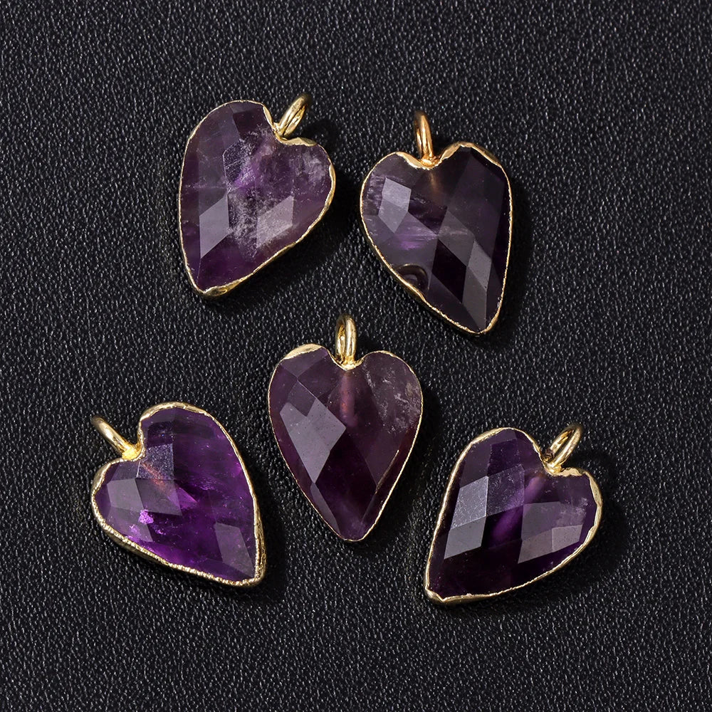 Heart Stone Charm