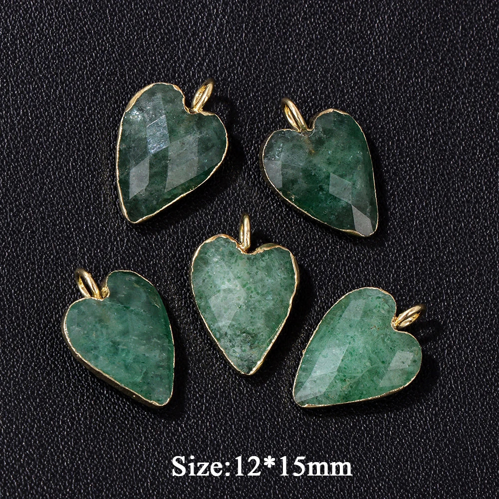 Heart Stone Charm