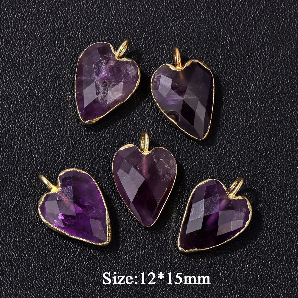 Heart Stone Charm