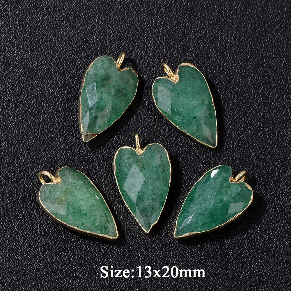 Heart Stone Charm