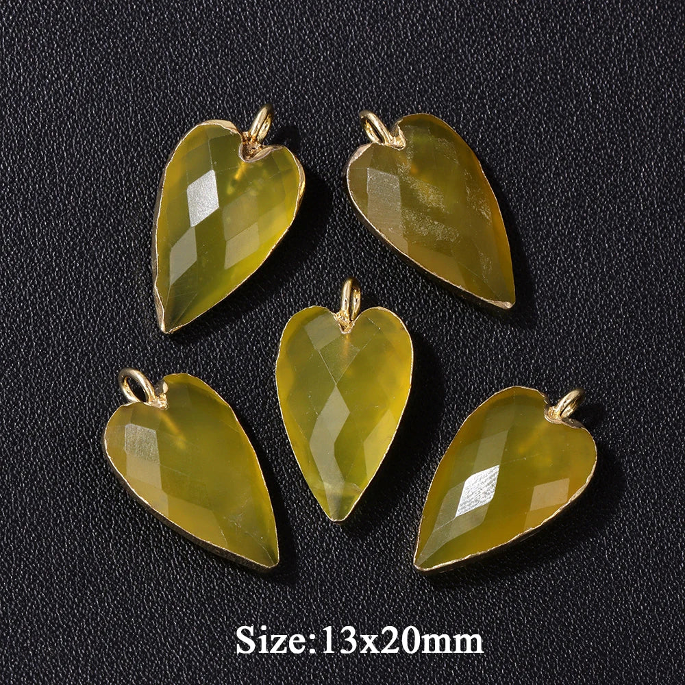 Heart Stone Charm