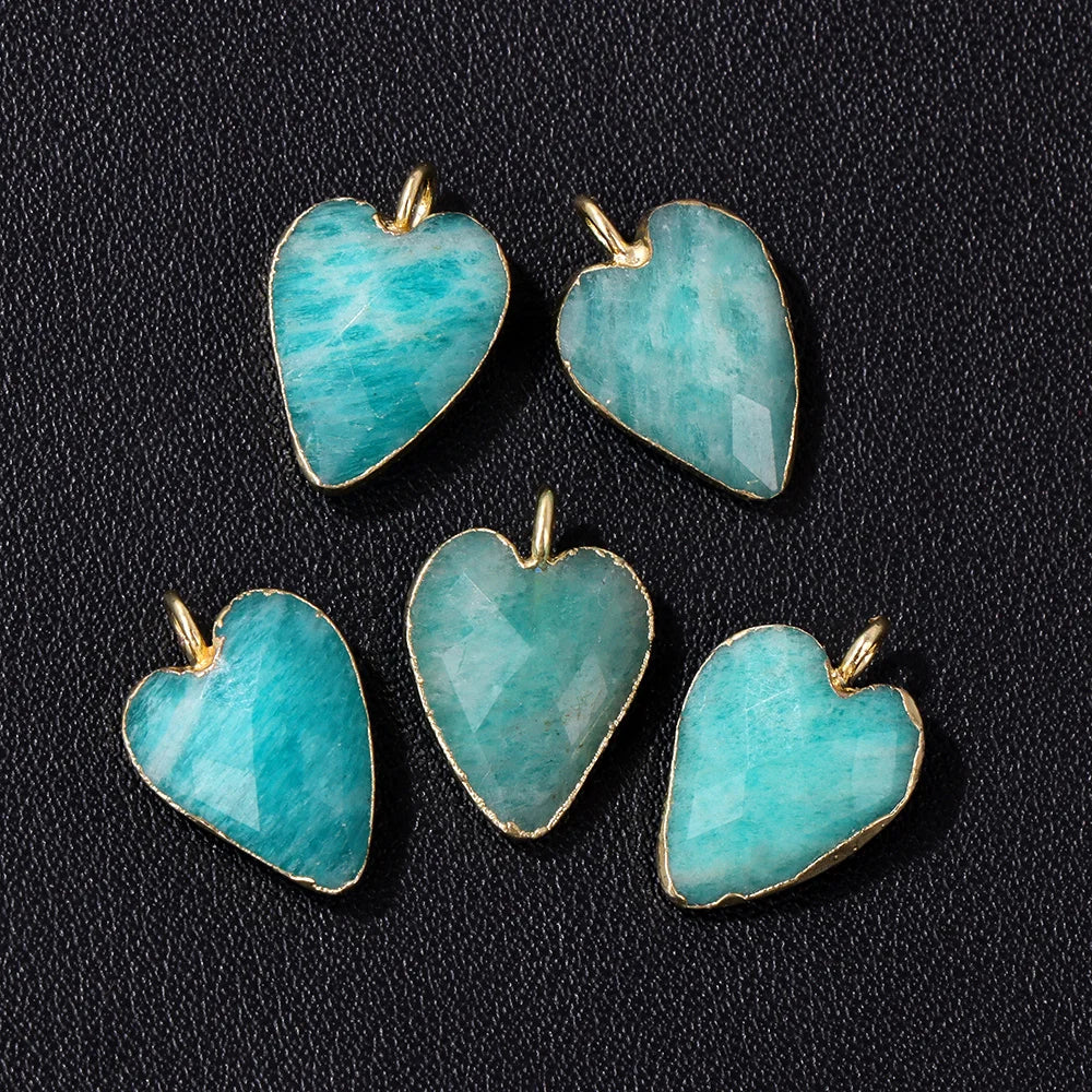 Heart Stone Charm