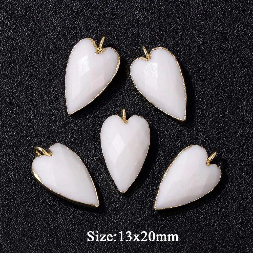 Heart Stone Charm