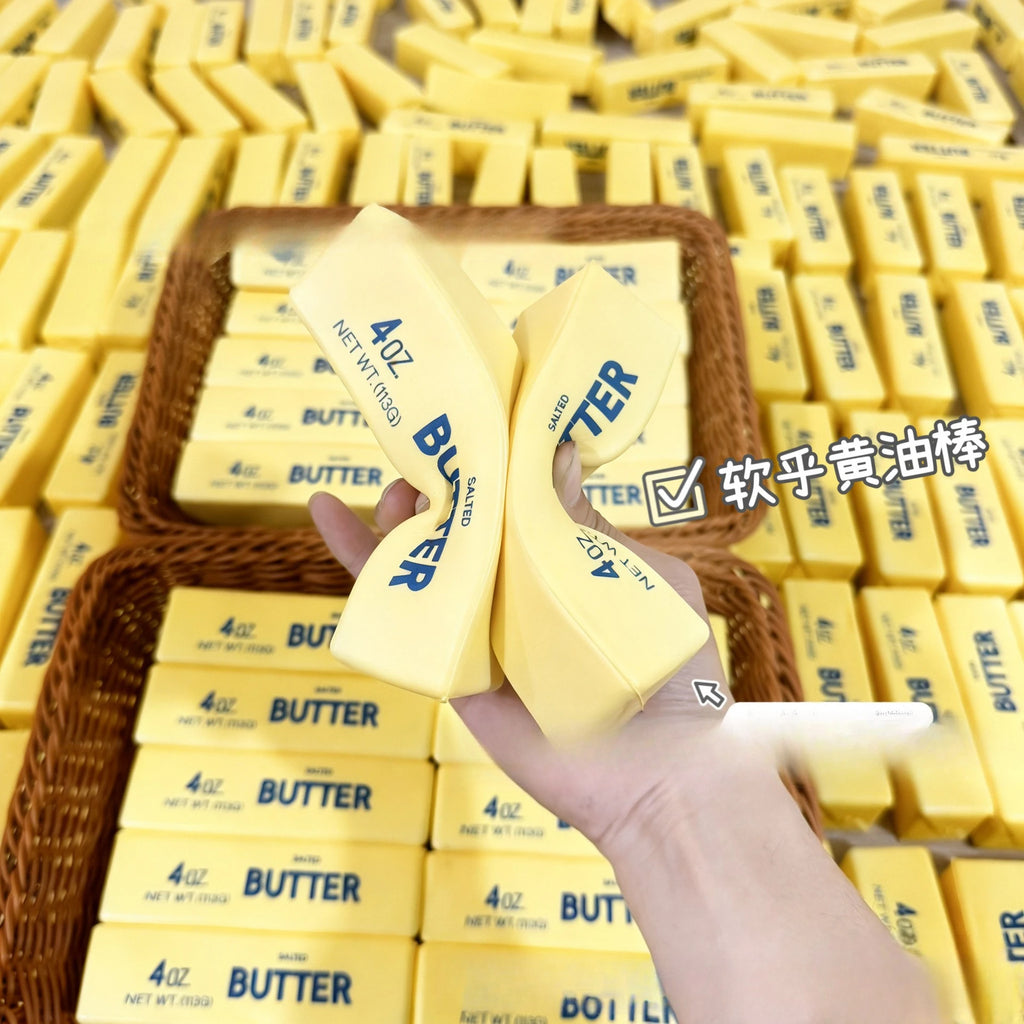 Butter Stick Squishy — Slow-Rise Stress Relief Fidget Toy