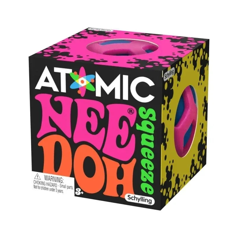 NeeDoh Atomic Stress Ball — Squishy Sensory Fidget Toy