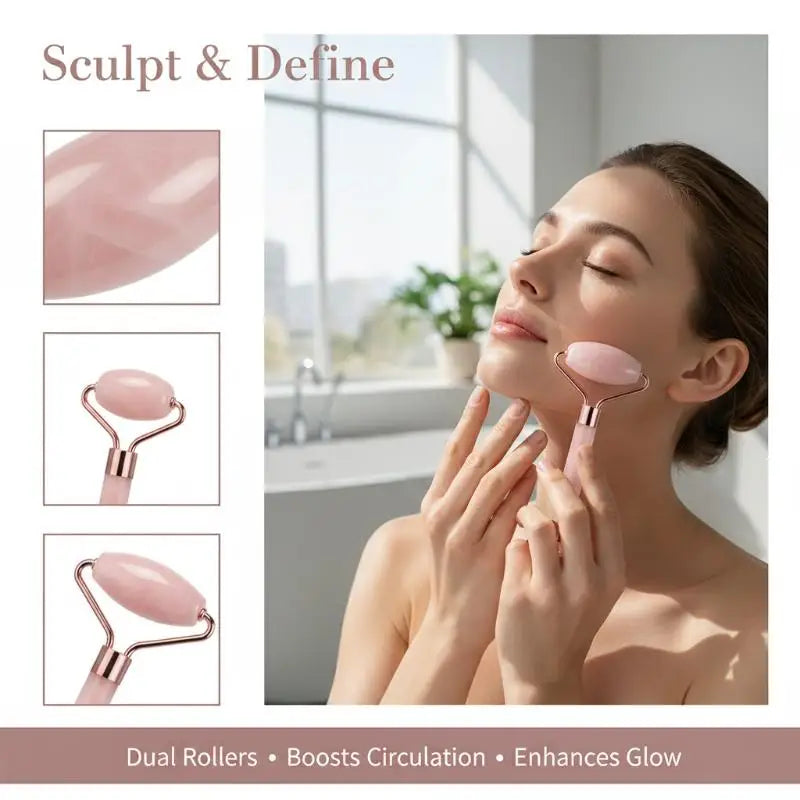 Rose Quartz Roller