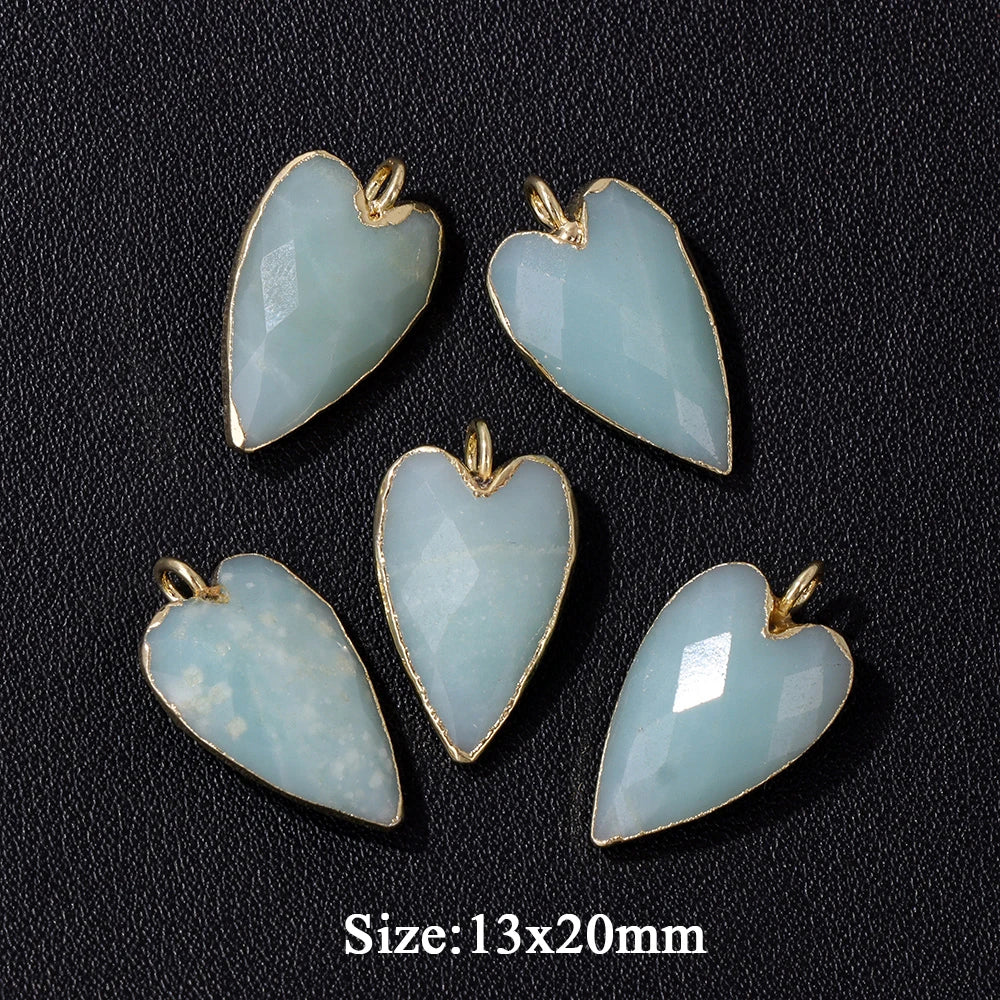 Heart Stone Charm