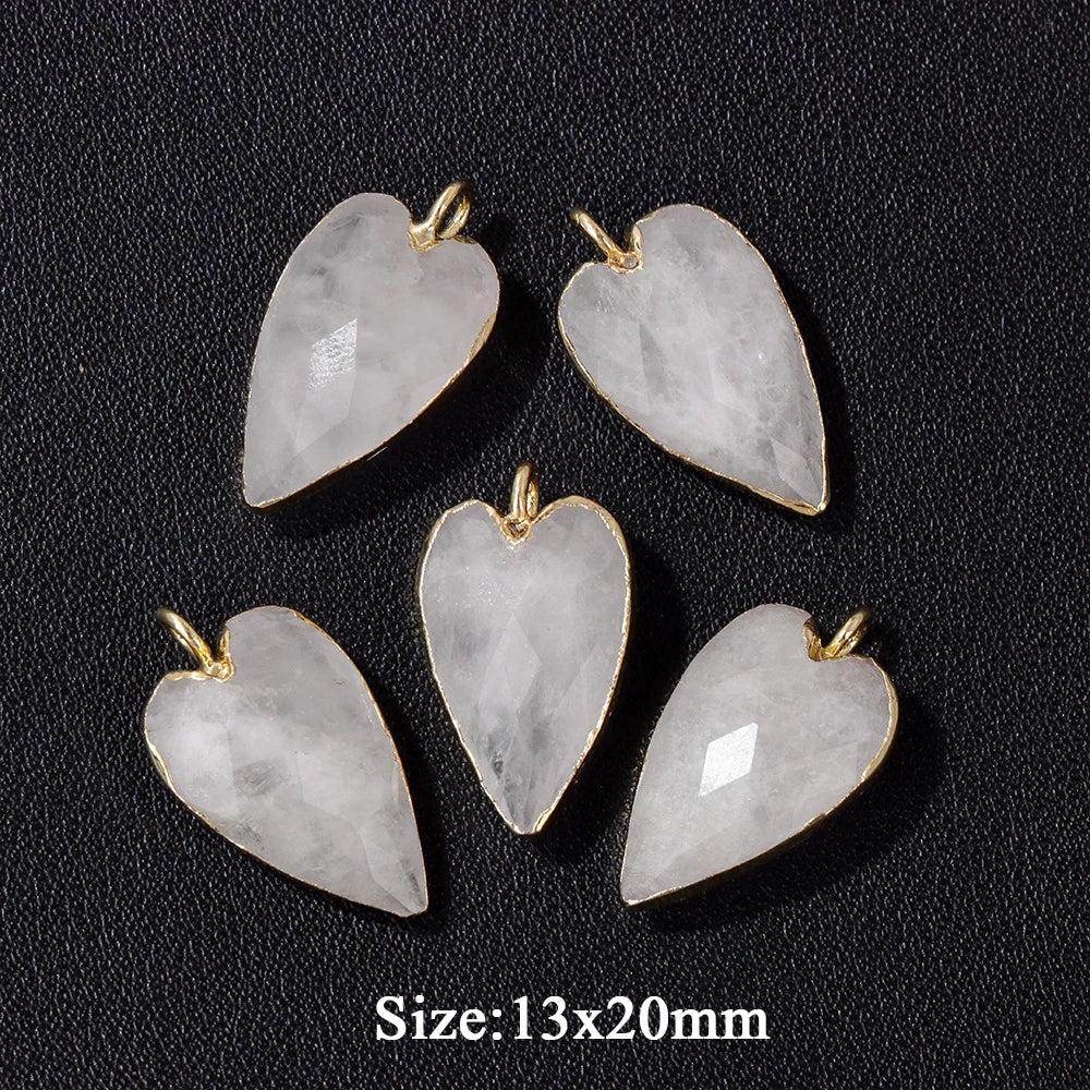 Heart Stone Charm
