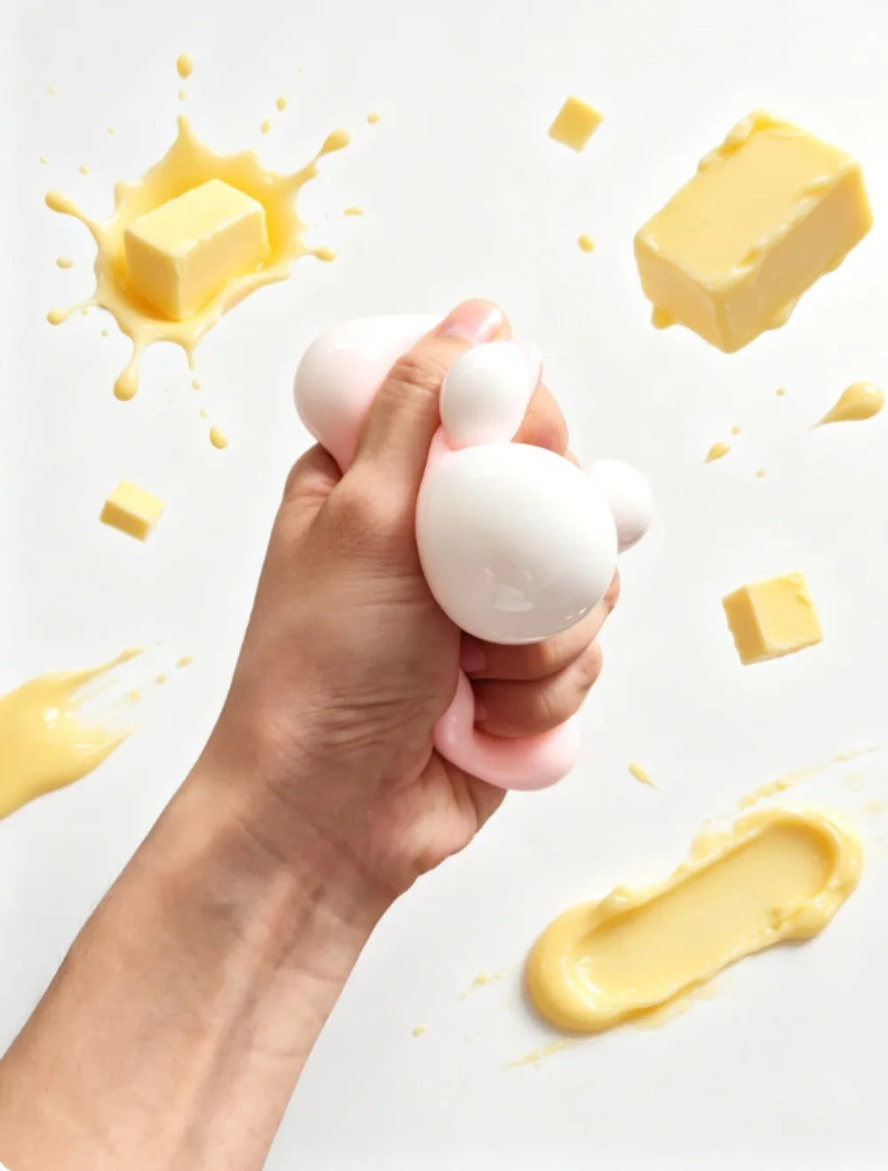 2026 Hot Selling NeeDoh Butter Stick Squishy Toy Slow Rebound Soft Squeeze Fidget Toy Desktop Decompression Ornament for Adults