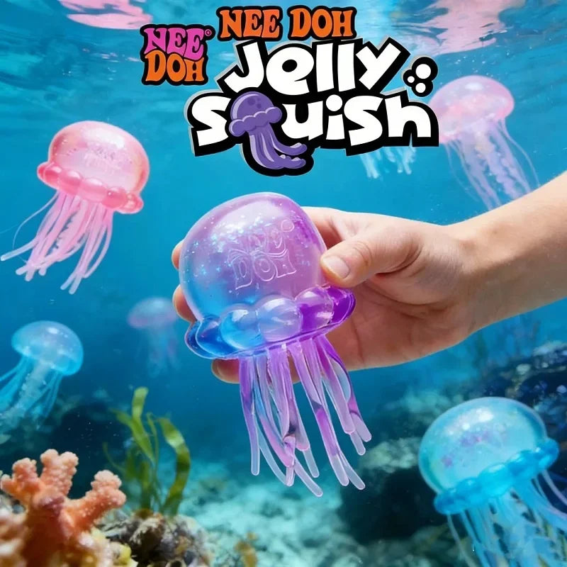 NeeDoh Atomic Stress Ball — Squishy Sensory Fidget Toy