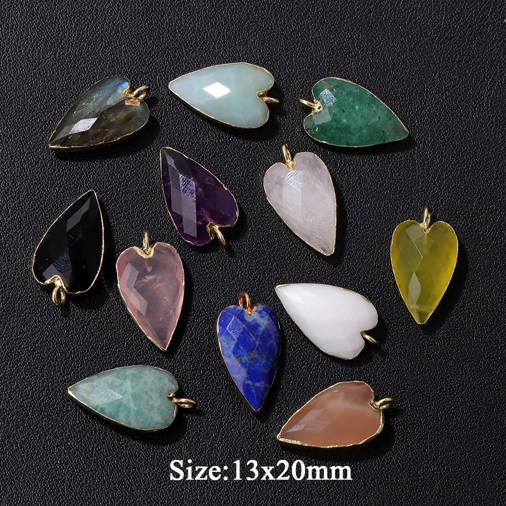 Heart Stone Charm