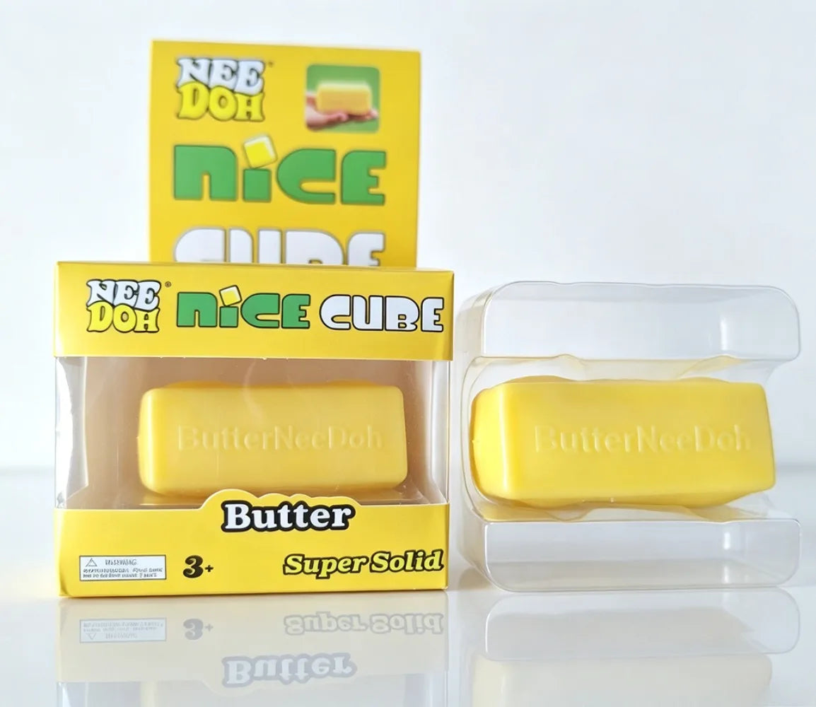 2026 Hot Selling NeeDoh Butter Stick Squishy Toy Slow Rebound Soft Squeeze Fidget Toy Desktop Decompression Ornament for Adults