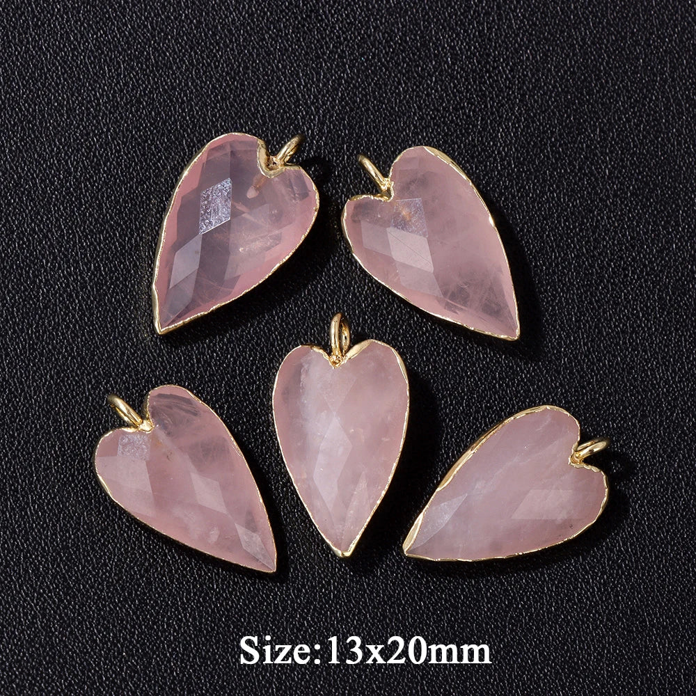 Heart Stone Charm