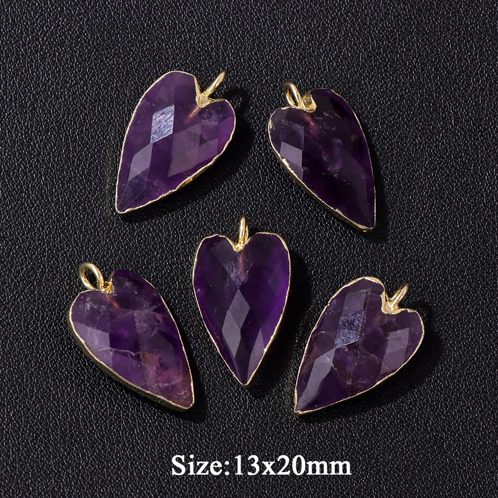 Heart Stone Charm