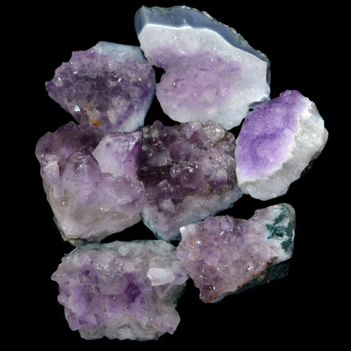 Sahajhast Natural Purple Amethyst Cluster for Healing – 100g