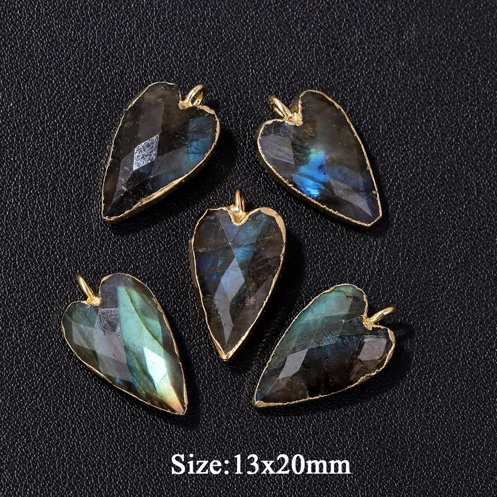 Heart Stone Charm