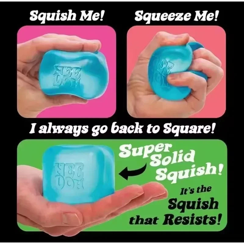 NeeDoh Atomic Stress Ball — Squishy Sensory Fidget Toy