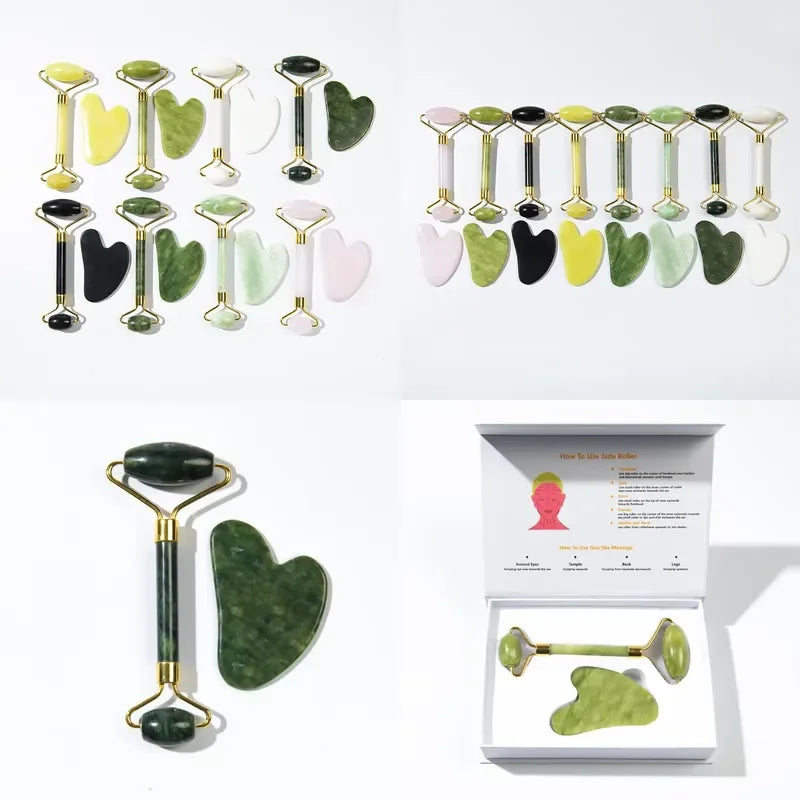 Jade Gua Sha Set