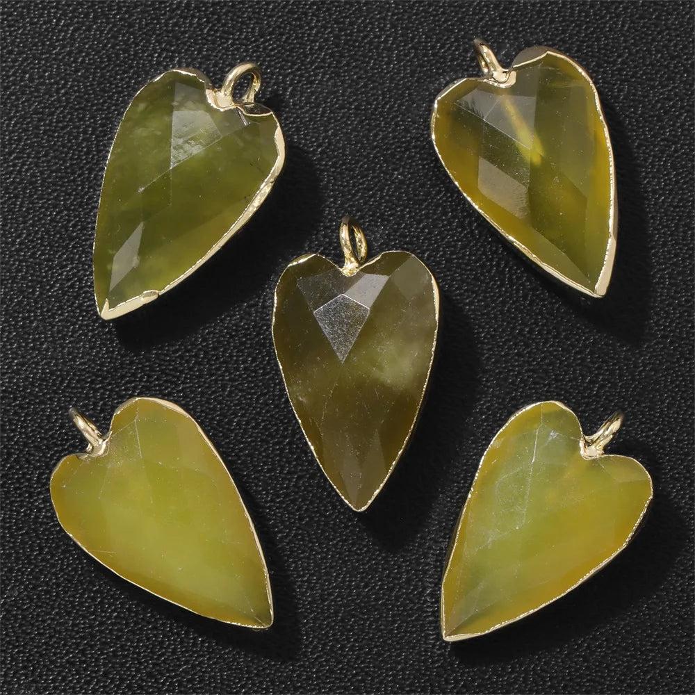 Heart Stone Charm