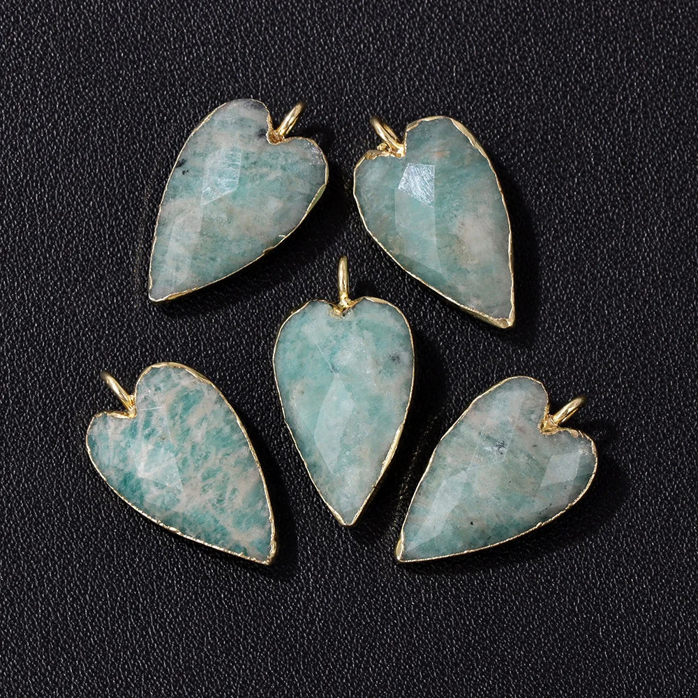 Heart Stone Charm