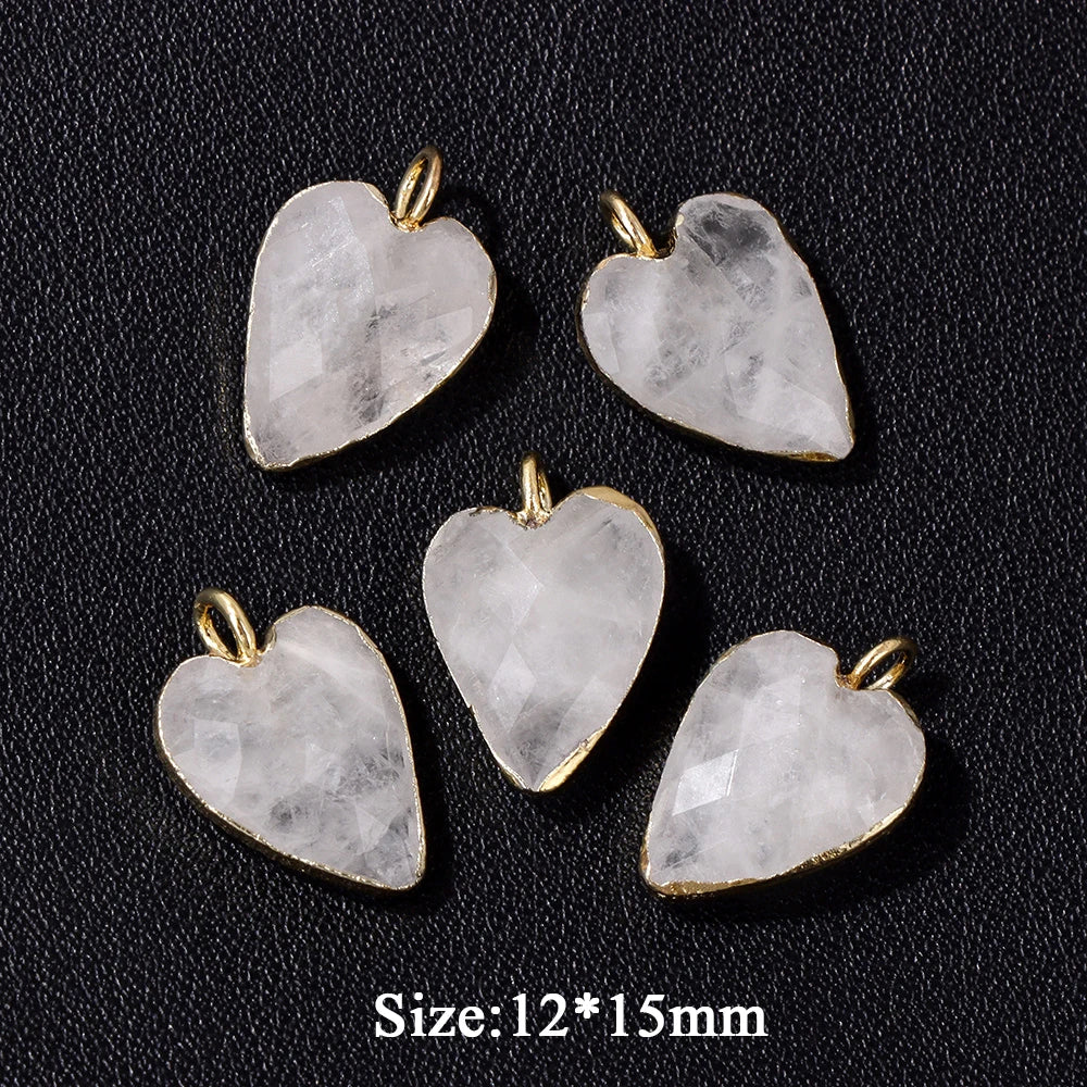 Heart Stone Charm