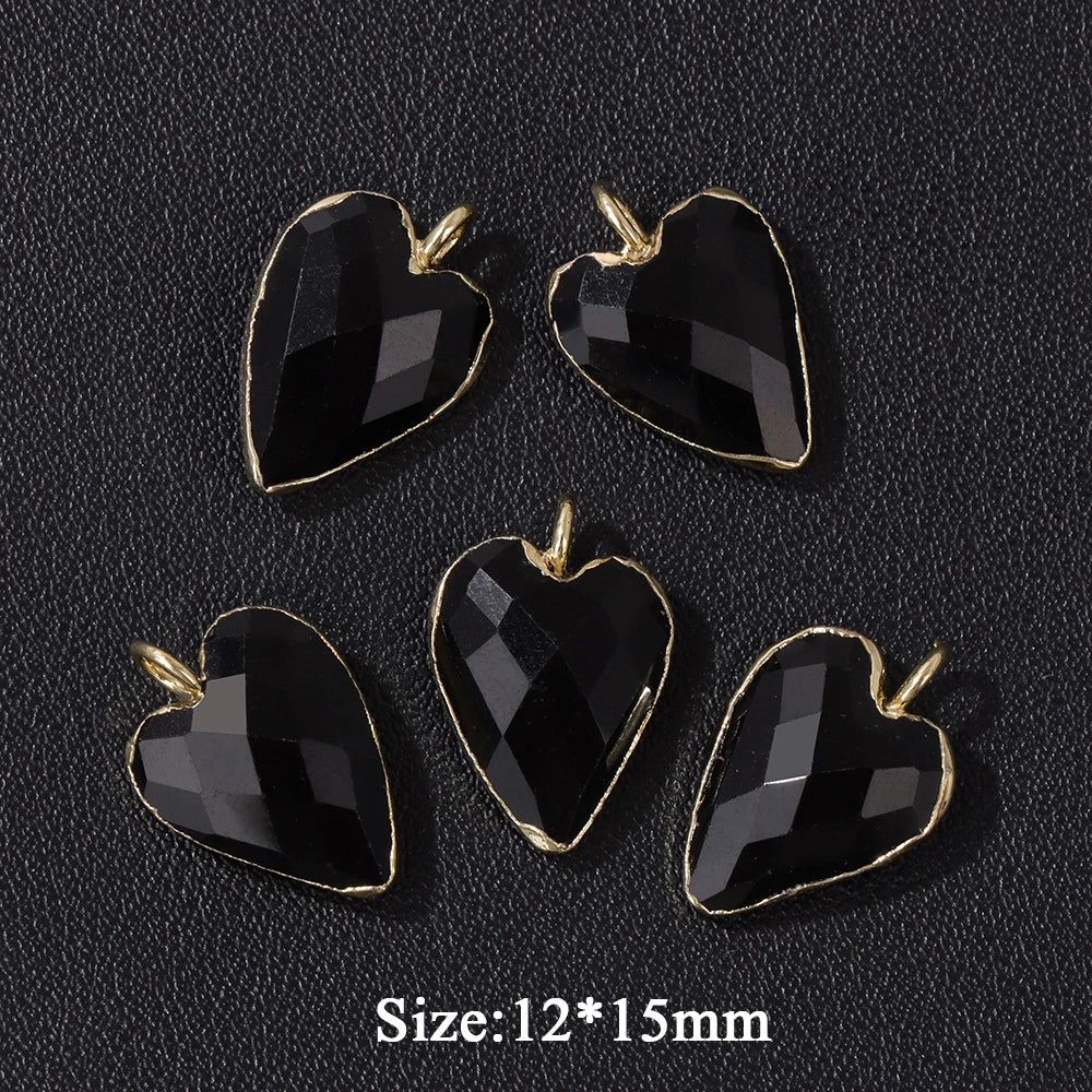 Heart Stone Charm