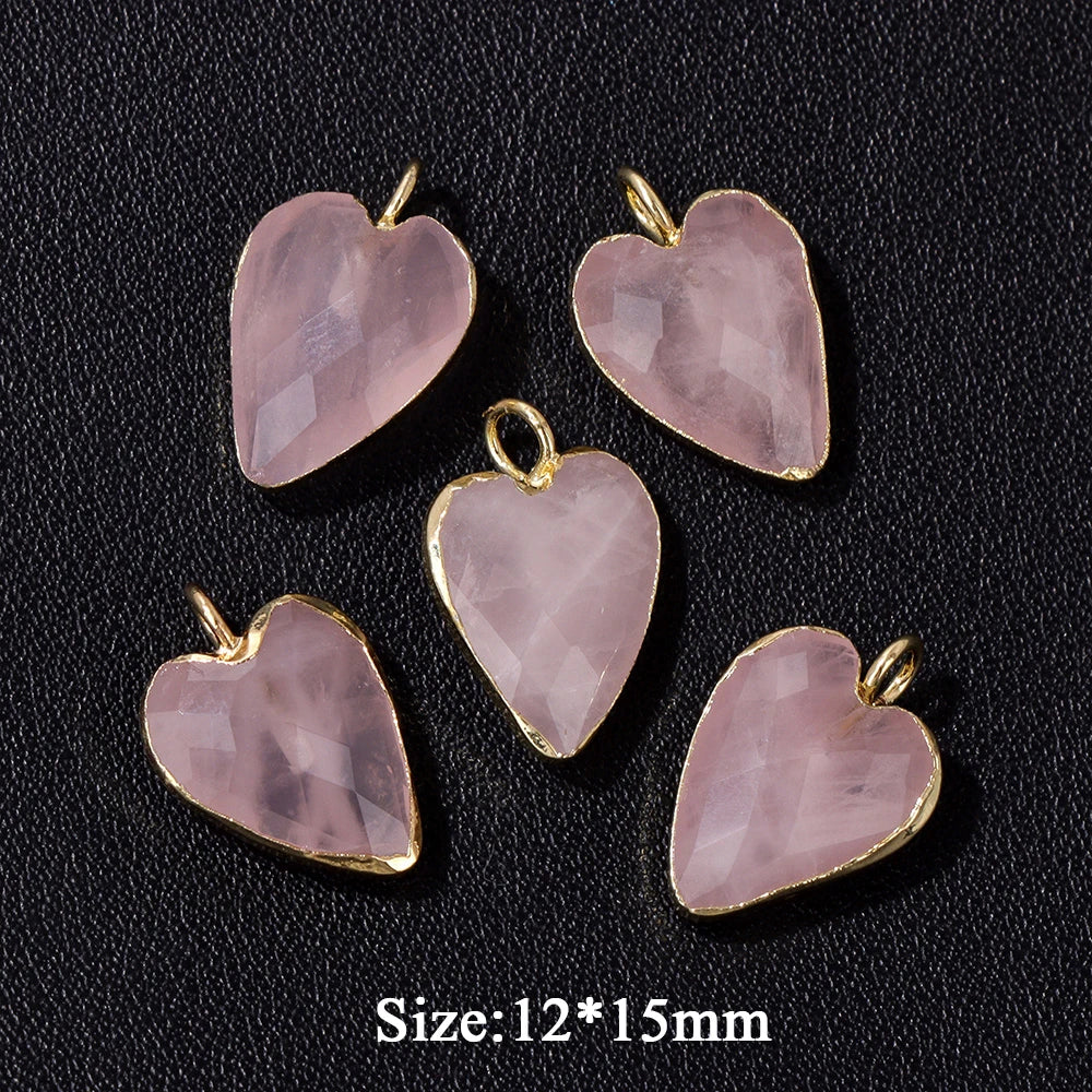 Heart Stone Charm