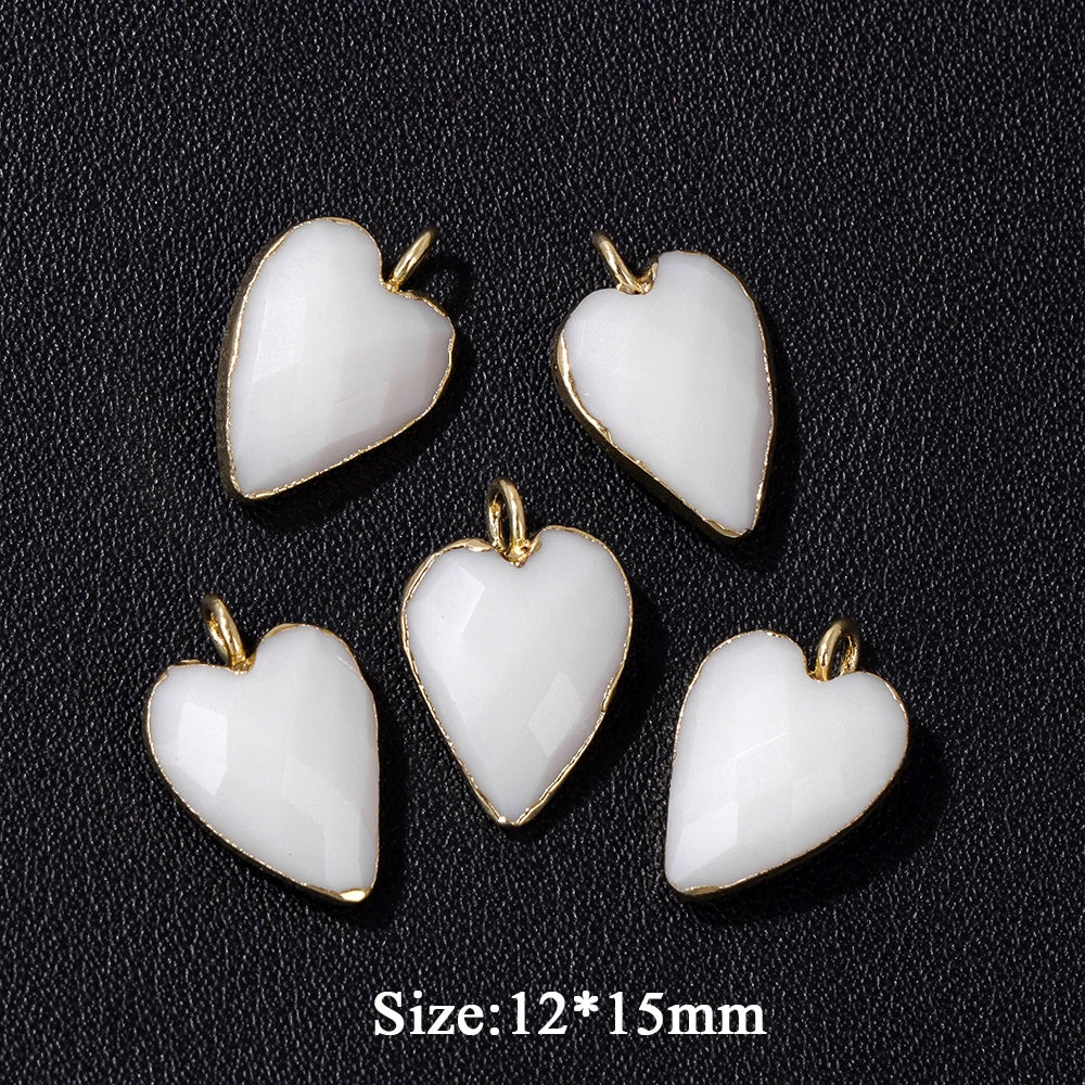 Heart Stone Charm