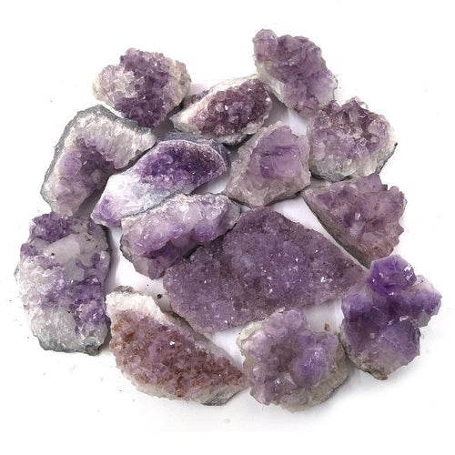 Sahajhast Natural Purple Amethyst Cluster for Healing – 100g